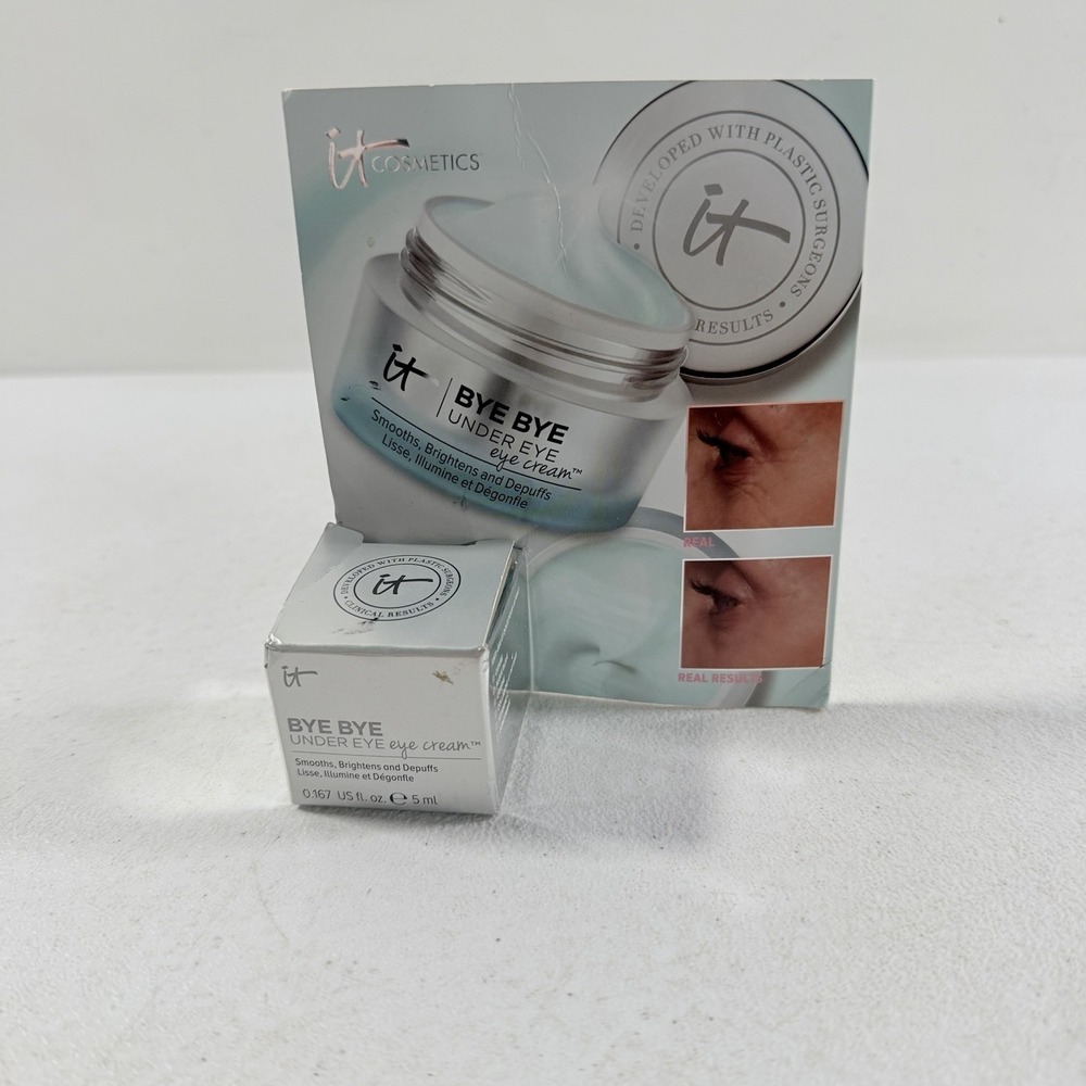 IT Cosmetics Bye Bye Under Eye Eye Cream .167 oz. TRAVEL New